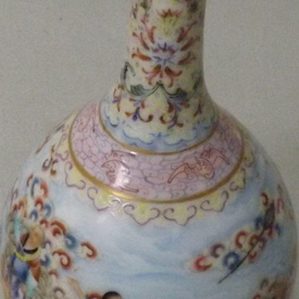 18 Luohan vase 十八羅漢花瓶